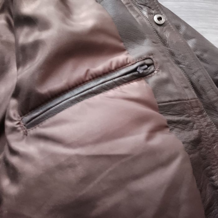 Куртка кожаная North 56°4. Размер 58-60. Оригинал.