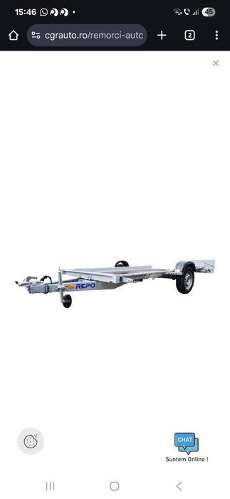 Remorca platforma ATV / MOTOCICLETE