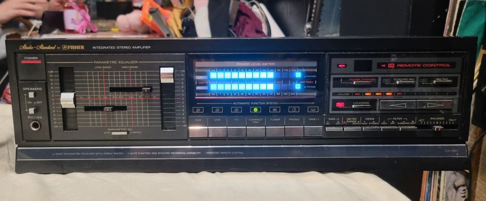 Amplificator Philips FA 950, Fisher CA 891