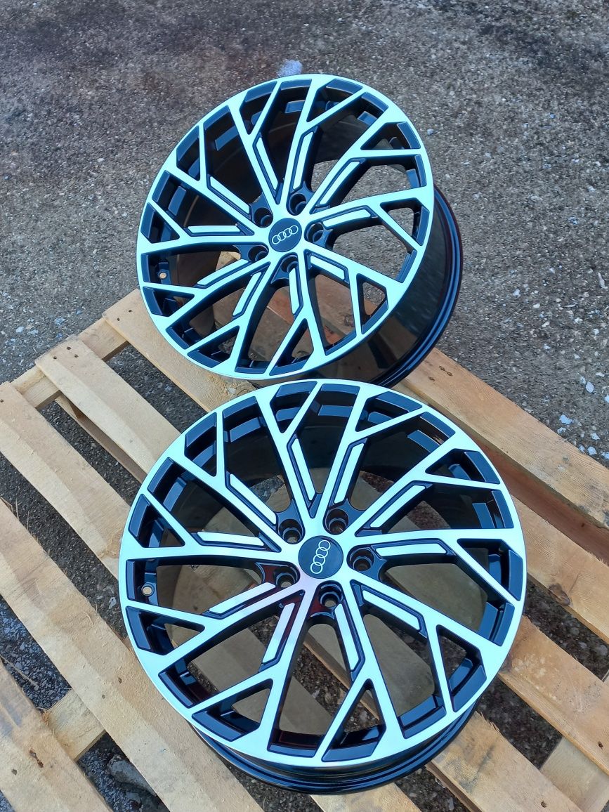19 Audi 8.5j et35 A3 A4 A5 A6 A7 A8 TT Q3 Q5 Black polish