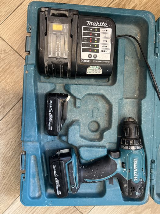 Винтоверт Makita BDF 343+ зарядно DC18SD