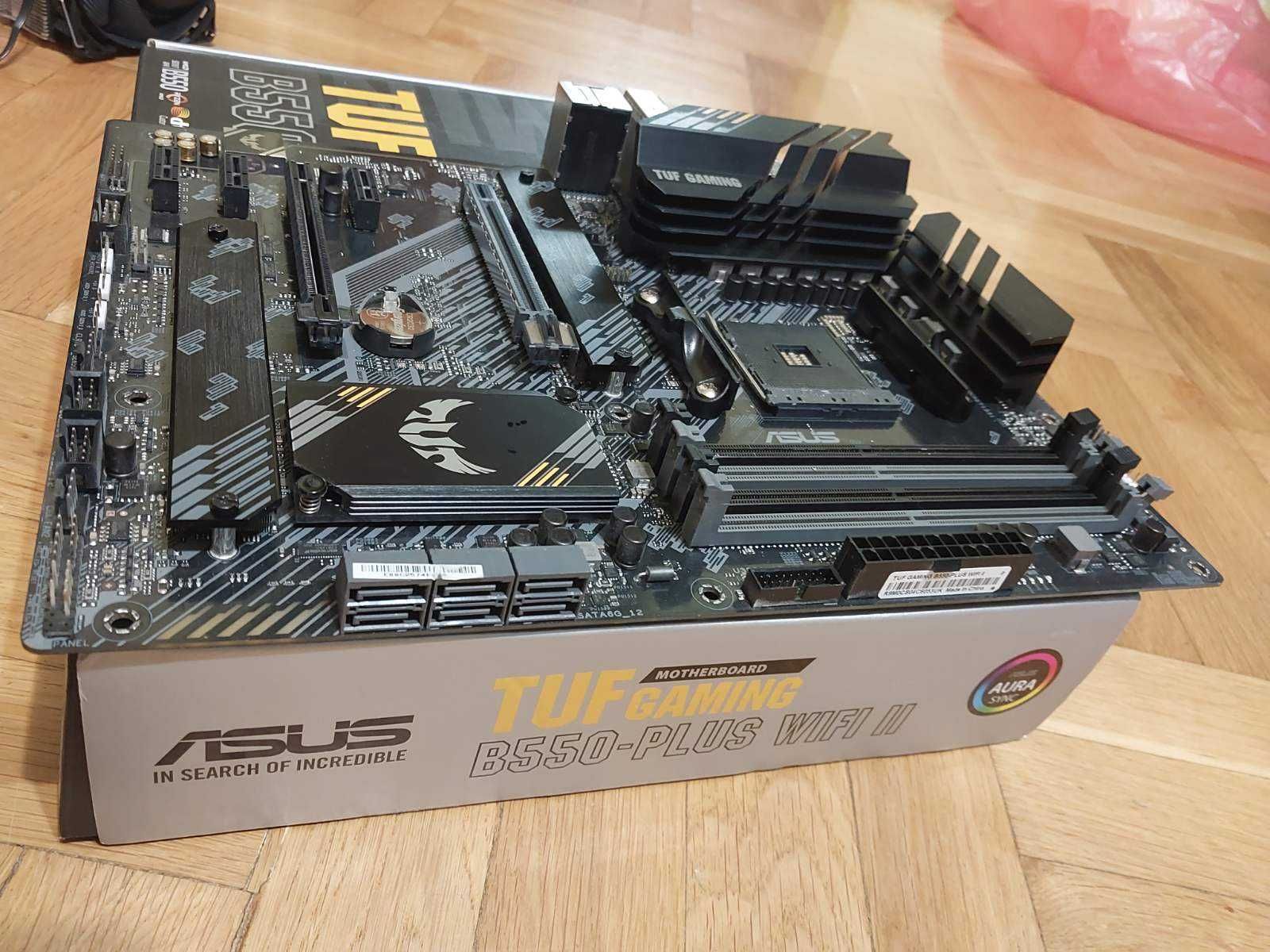 AMD Ryzen 7 5800X + Asus TUF B550-Plus Wi-Fi, AM4