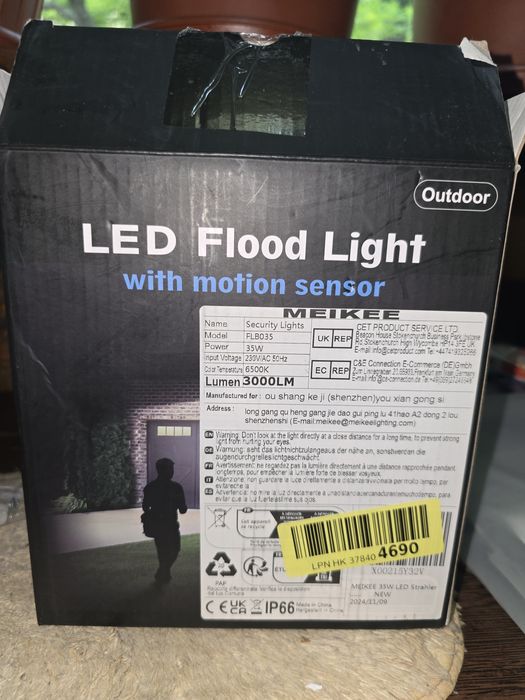 Proiector led senzor miscare