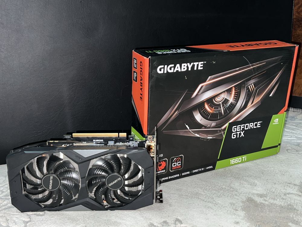 Видеокарта Gigabyte GeForce GTX 1660 Ti OC 6G