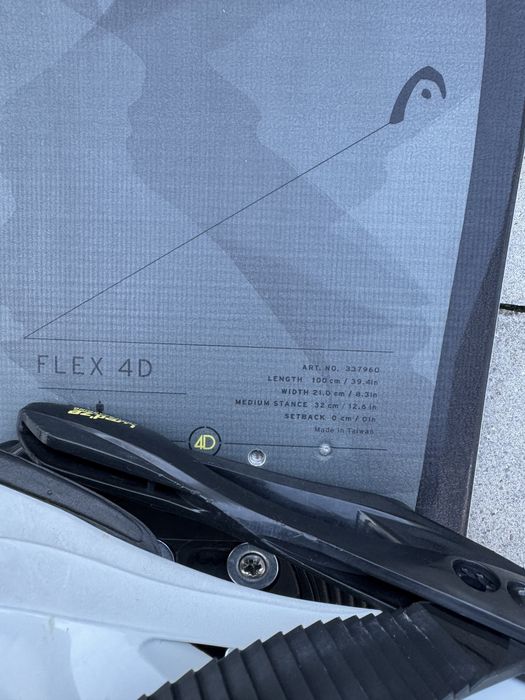 placa snowboard copii 100 cm head flex 4D