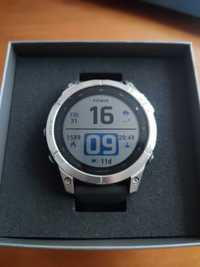 Смарт часовник Garmin Fenix 7 Standard 47mm, сребрист/черен, Гаранция