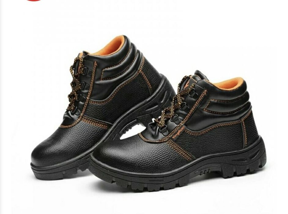 Работни обувки боти с метално бомбе