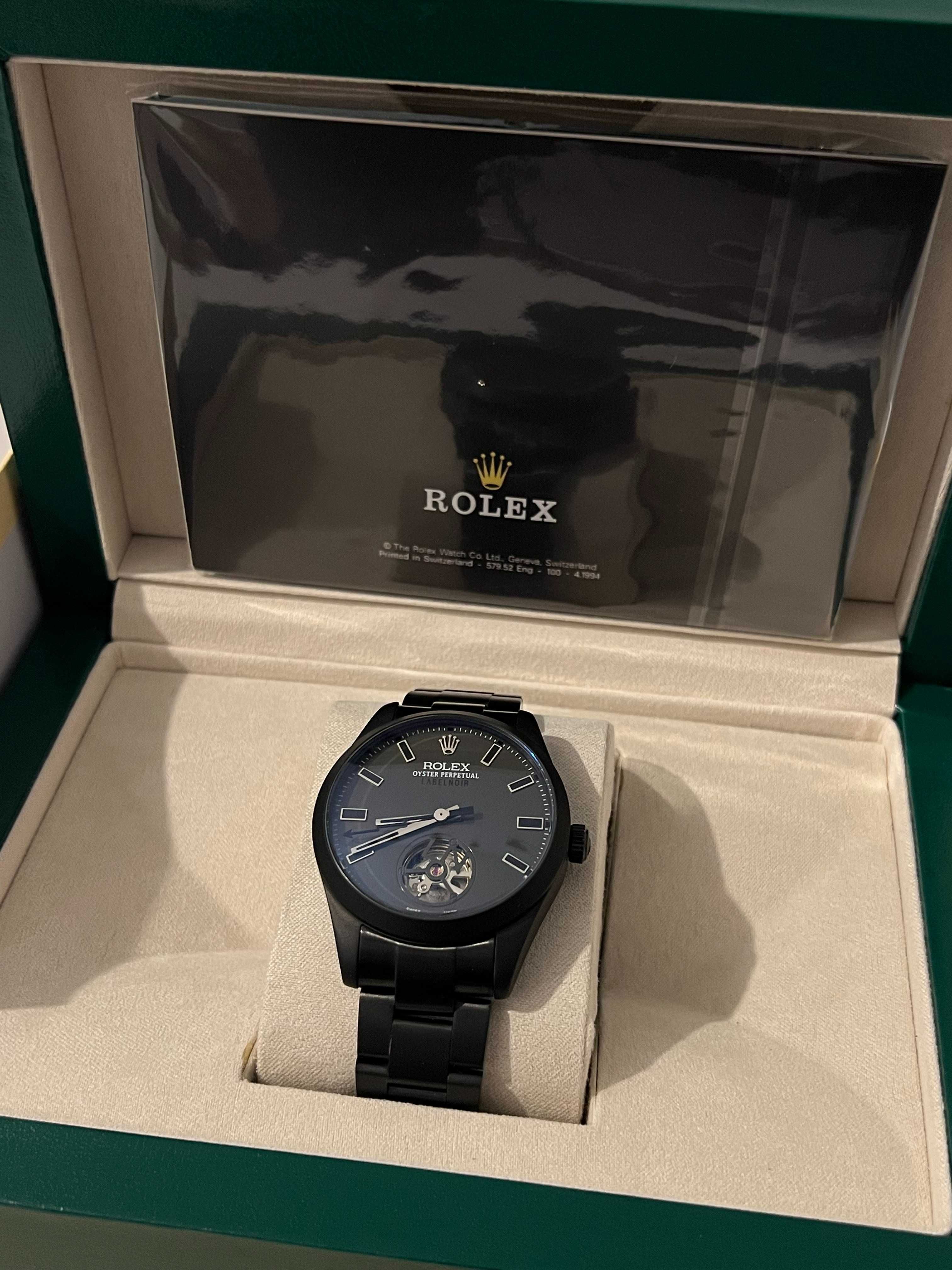 Rolex Milgauss Label Noir Tourbillon 116400GV