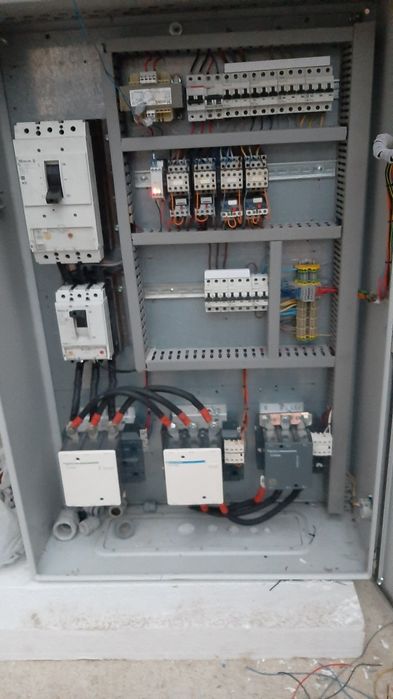 Vând tablou pornire motor 37kw stea triunghi