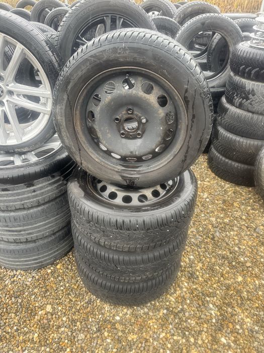 Set roti complete vw Audi Skoda Seat 5X112 , 205 55 16