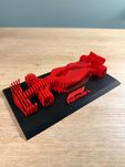 3D принтирана кола Формула 1