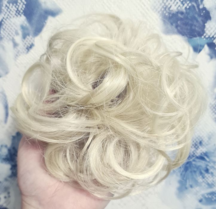 Шиньон-резинка из искуственных волос