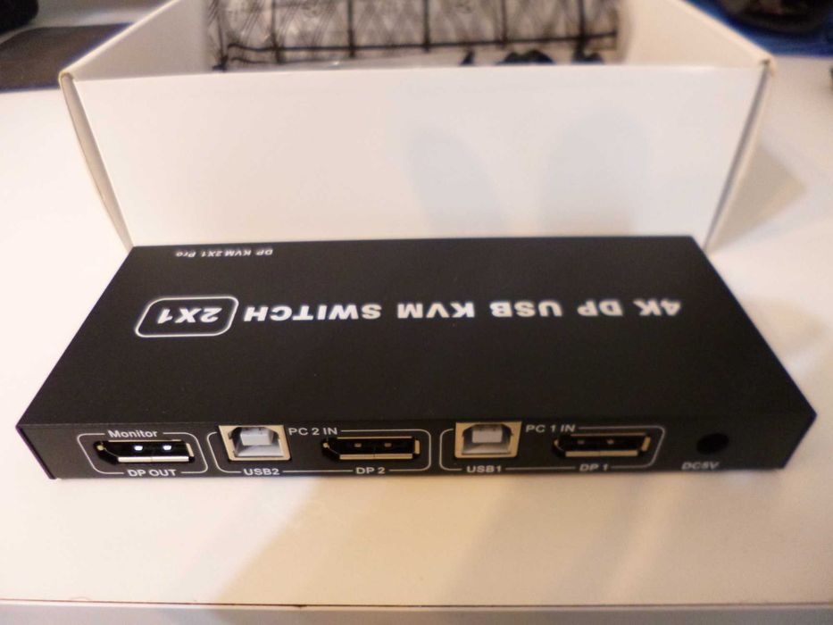audio video procesor full hd 4k dp kvm switch
