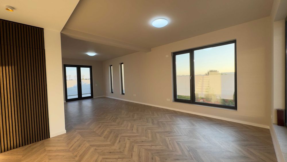 Casă modernă 2025 Buftea – 5 camere, 3 băi, curte amenajată 357 mp