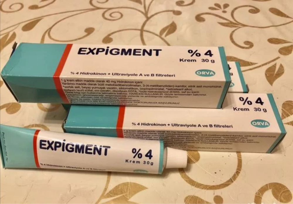Expigment 4 фоиз крем – Самарали оқартирувчи крем