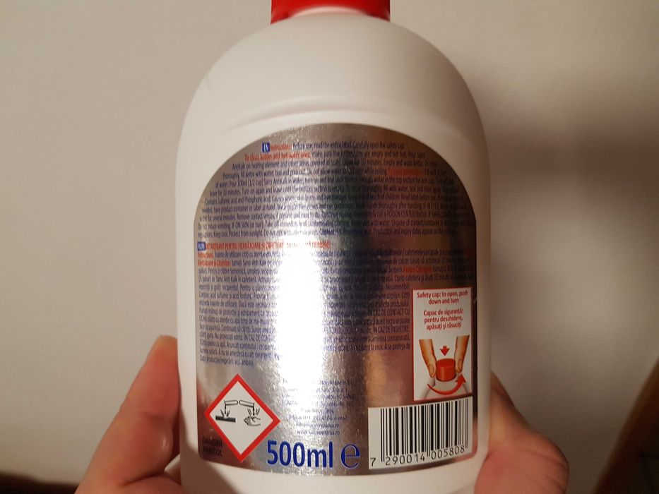 Sano Anti Kalk Lichid Electrocasnice 500ml