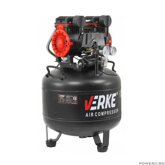 Compresor de aer, 2CP 230V 120 L/min 8 bari, capacitate rezervor 38