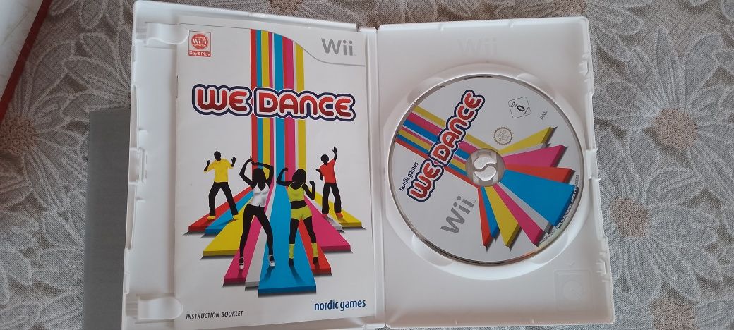 Коврик для игры Wii с диском