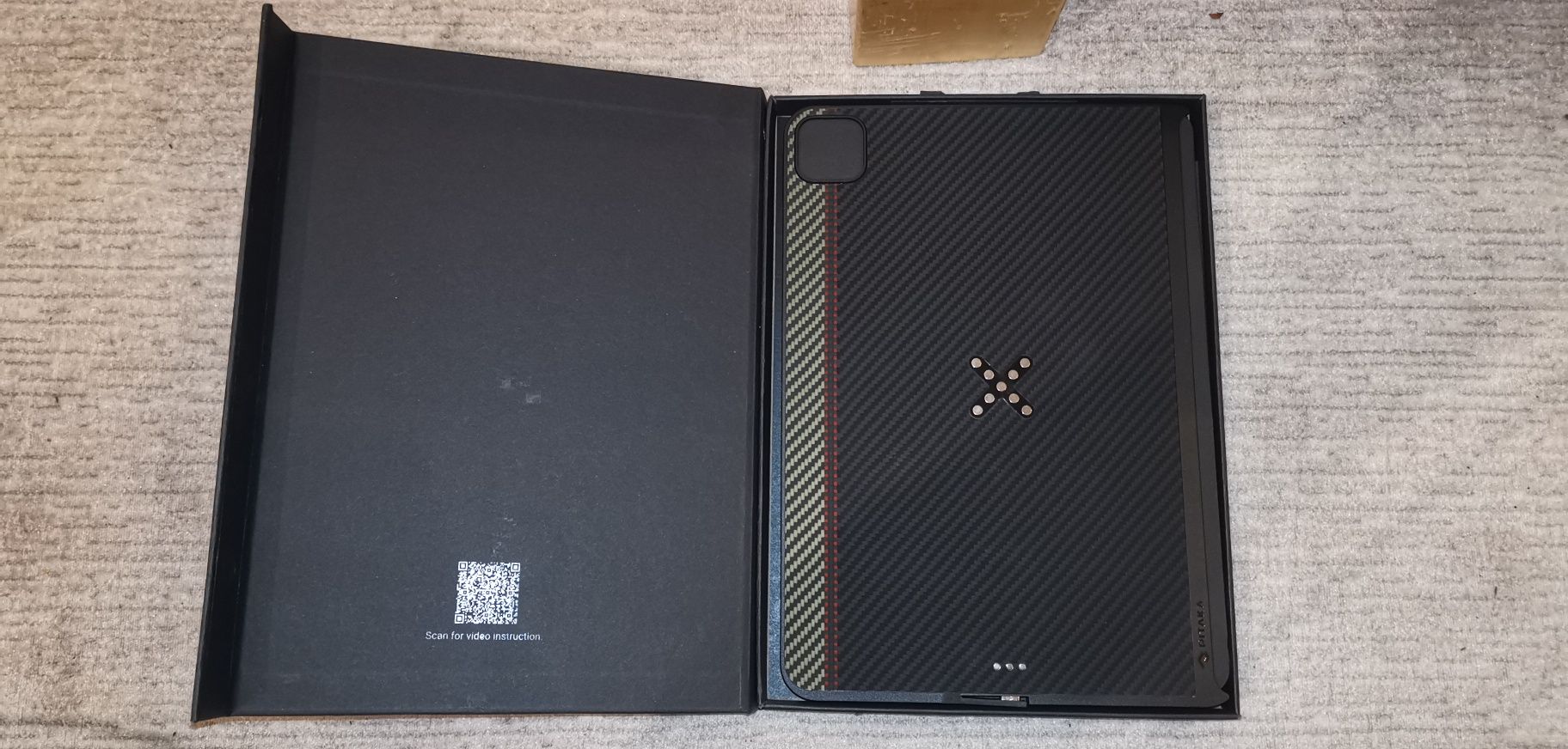 PITAKA MagEZ Case Pro за iPad Pro 11" 2022 г + PitaFlow безжично заряд
