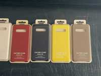 Husa originala Samsung, piele, pentru Galaxy S10 Plus, diverse culori