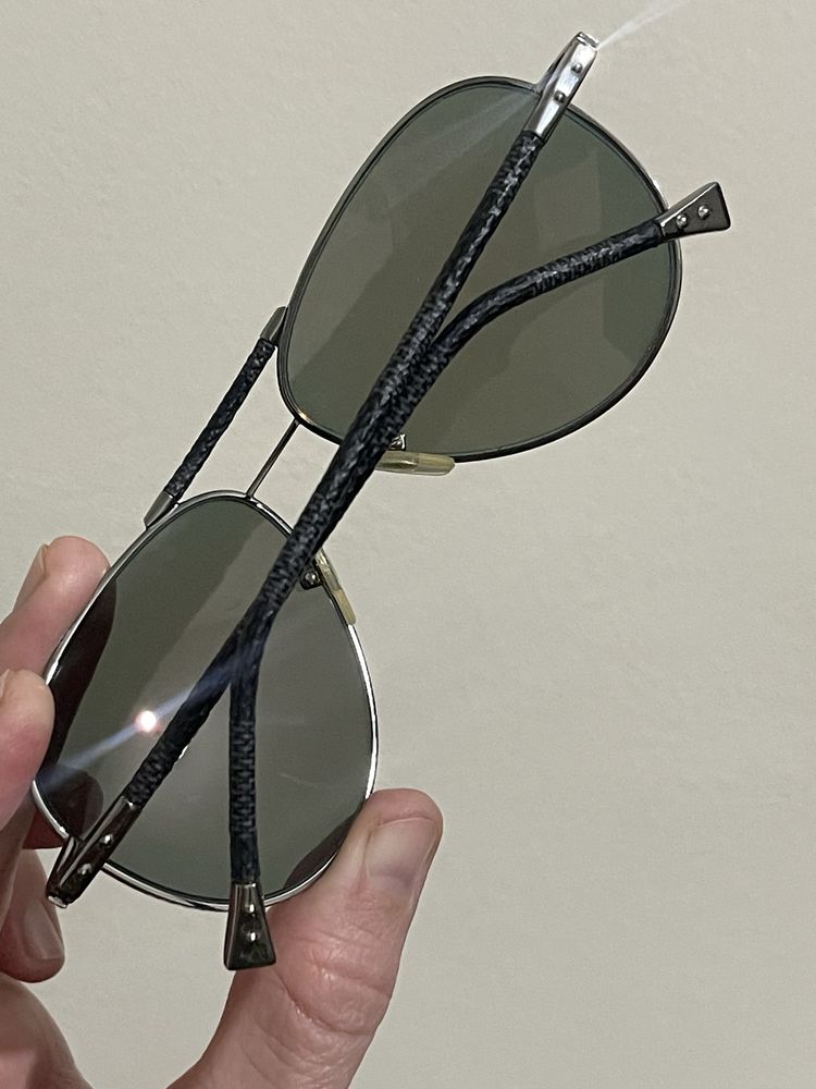 Ochelari LOUIS VUITTON  Damier Graphite Conspiration Pilote Aviator