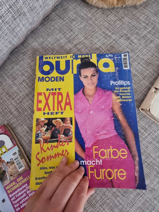 Списание Burda за шев и кройка + един брой подарък