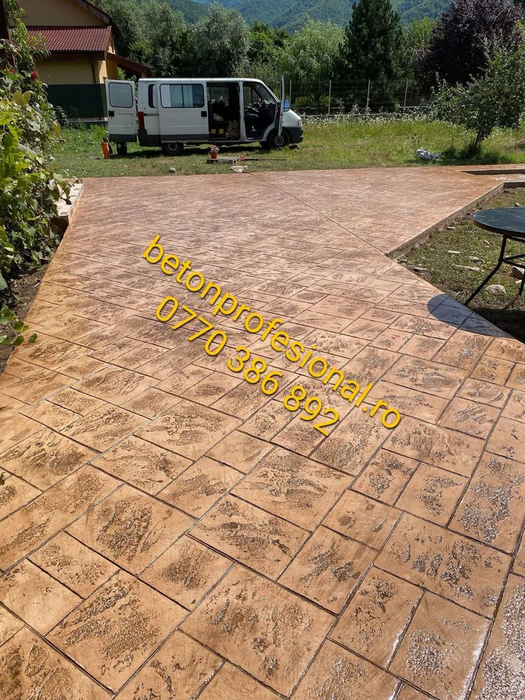 Beton amprentat