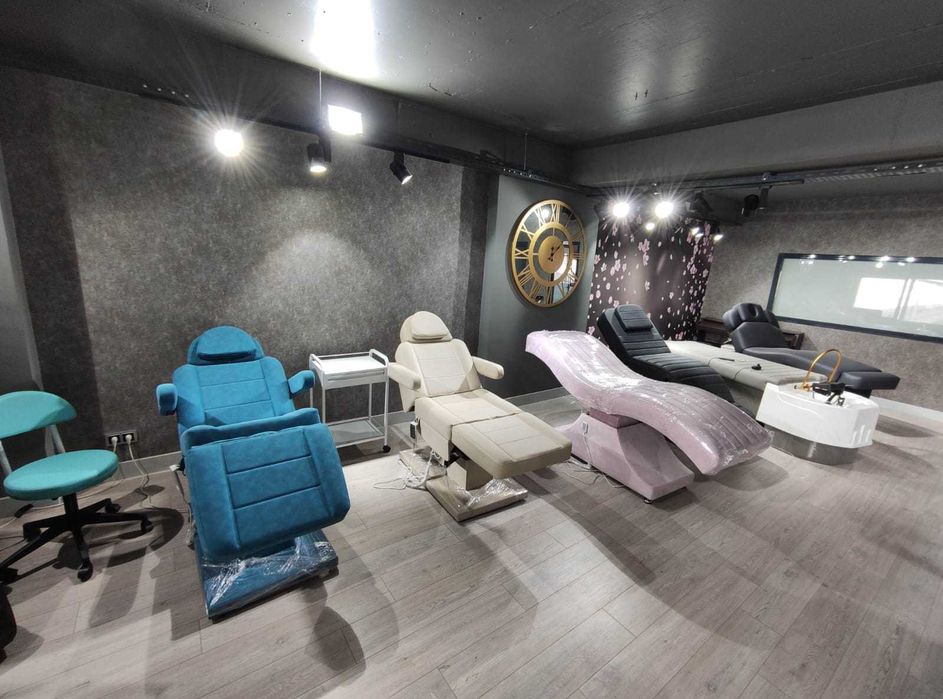 Автоматична кушетка с 3 мотора+ Стол с механизъм. Безплатна доставка