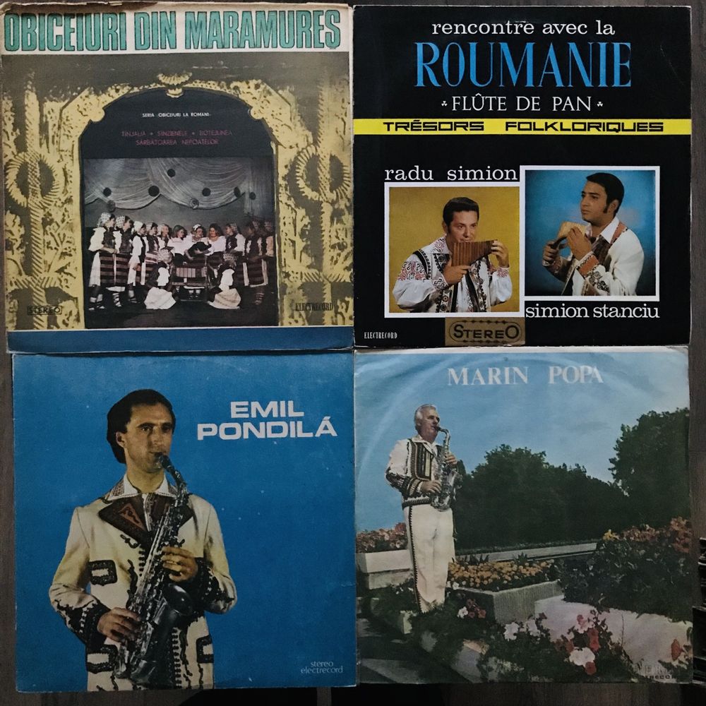 Discuri Vinil Românească O-Z Folclor Traditional Taraf Colinde Vinyl