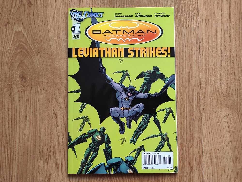 Продавам оригинален комикс Батман BATMAN INCORPORATED