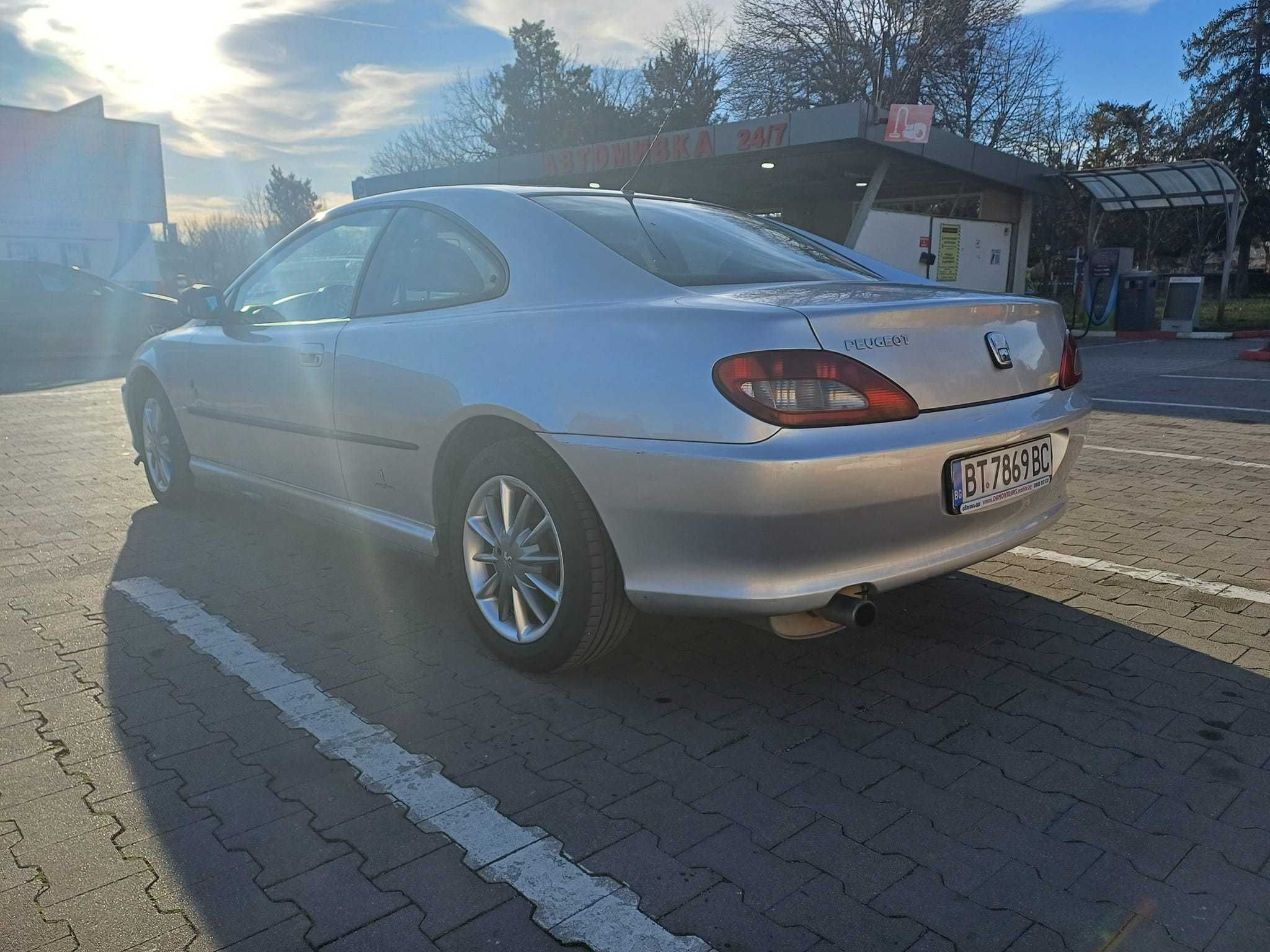 Пежо 406 купе black and silver edition