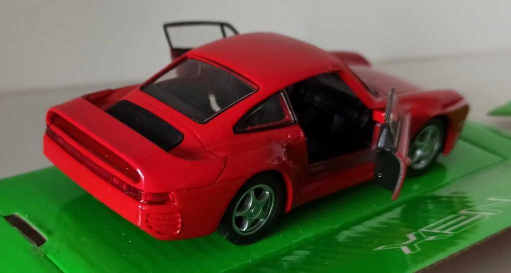 Macheta Porsche 959 rosu - Welly 1/36