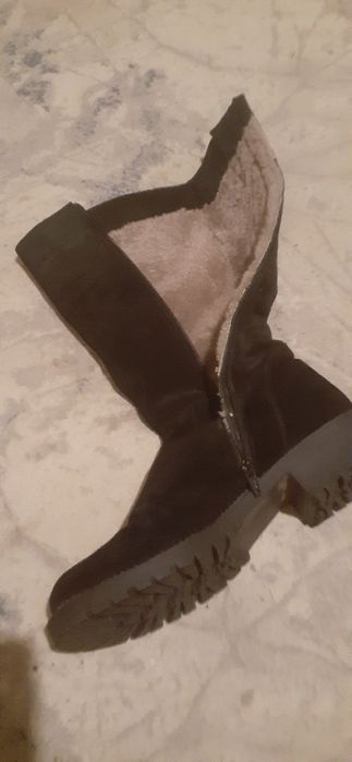 Женские сапоги с мехом 39-40 раз