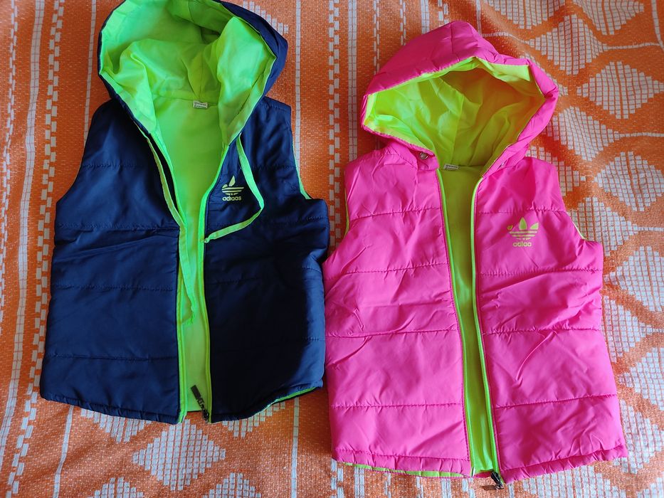 Жилетки детские для осени и весны