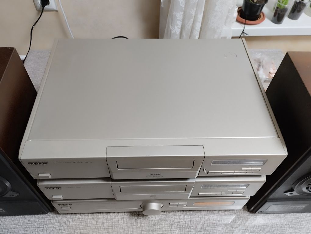 Стойка Technics, ресивер, дека,CD проигрыватель серии MASH