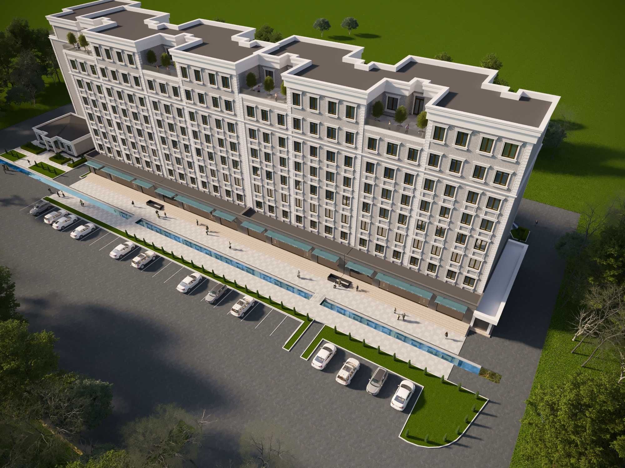 ITTIFOQ TJM Kadastorli xonadonlar / Navastroyka or-r Nazarbek, Ittifoq