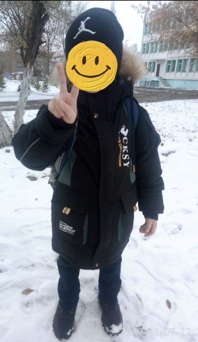 Зимняя, тёплая, классная куртка!