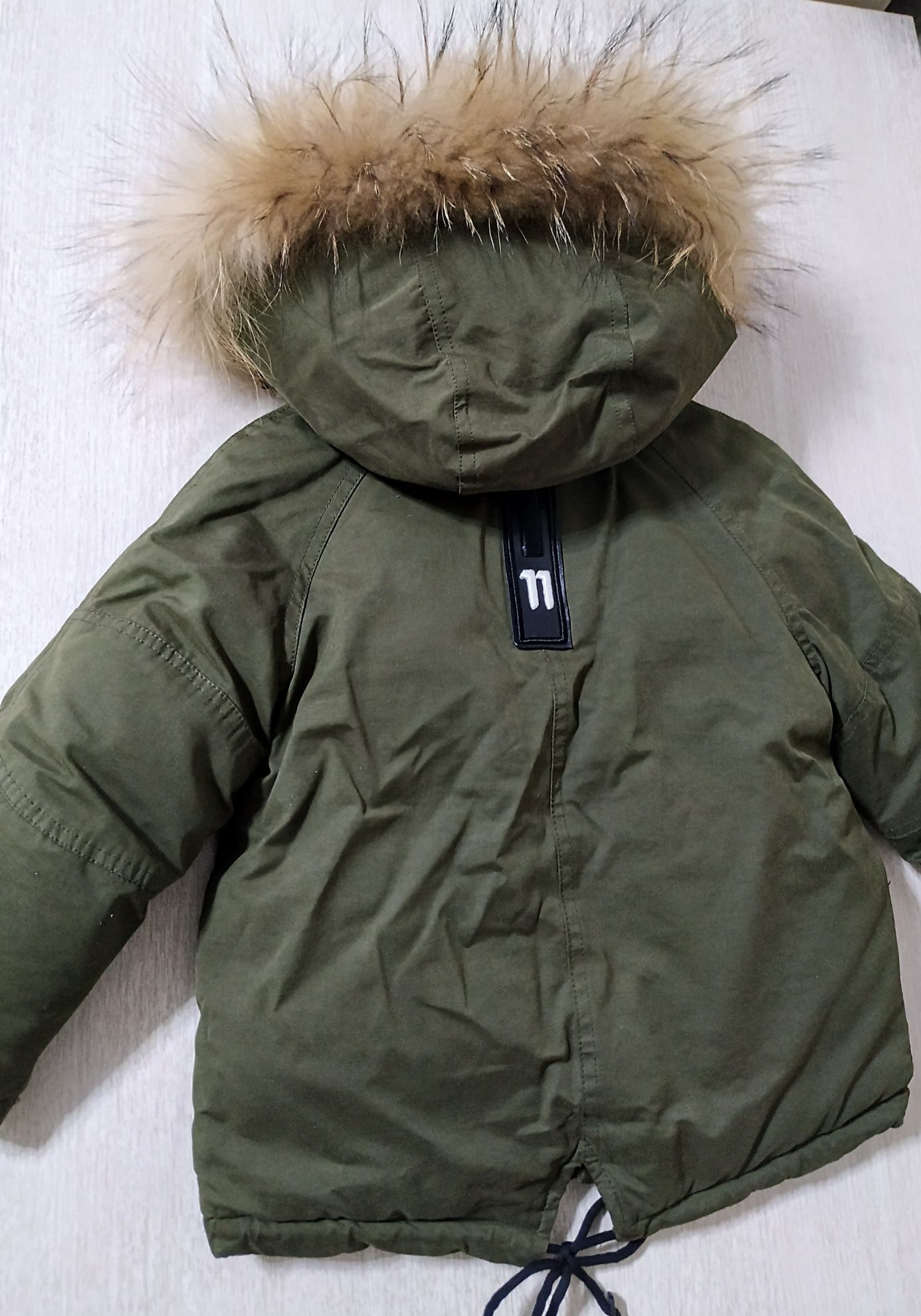 Зимняя детская куртка+ комбинезон в подарок