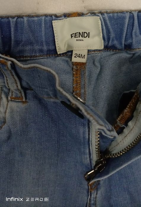 Джинсы на мальчика на 1,5-2,5 лет.От итальянского бренда Fendi