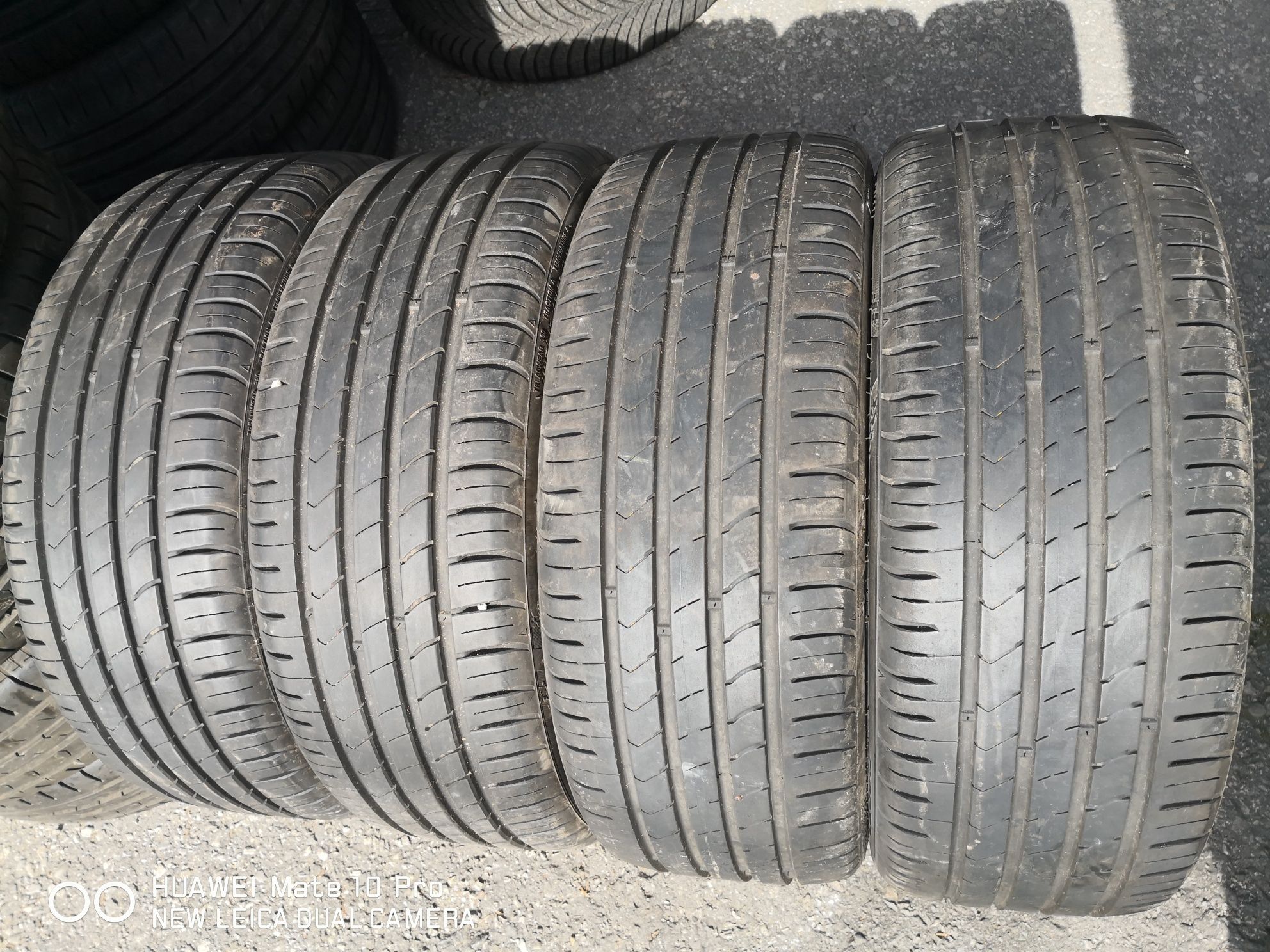 205 45 17 цола гуми като нови kumho