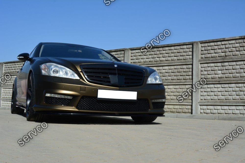 Prelungire fata Mercedes S Class W221 AMG 2009-2013 v2 Maxton Design