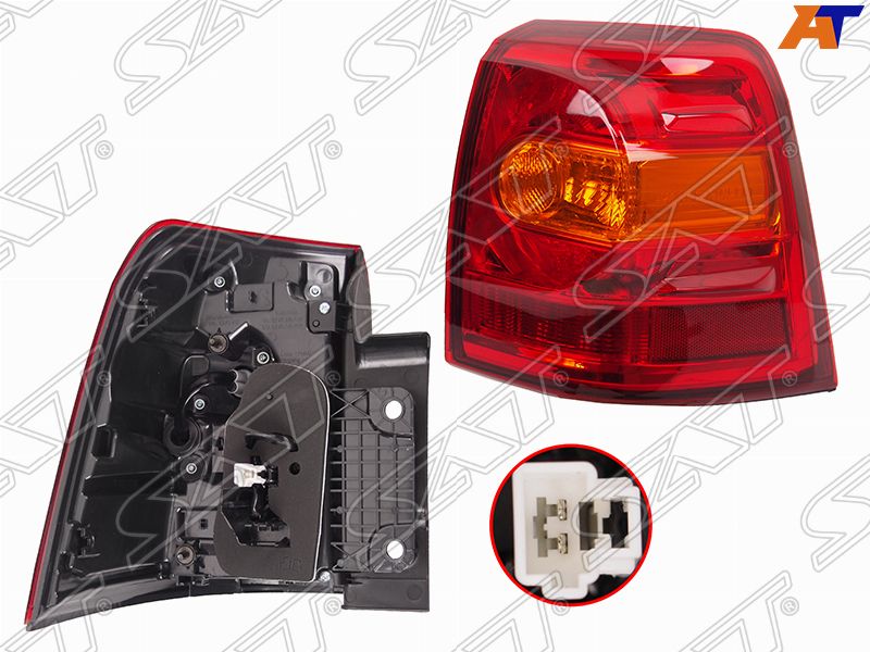 Фонарь задний Toyota Land cruiser