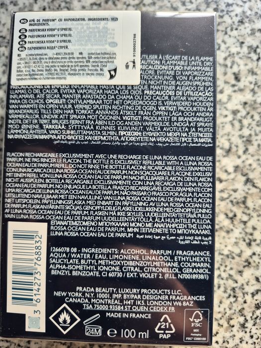 Prada Ocean Luna Rossa