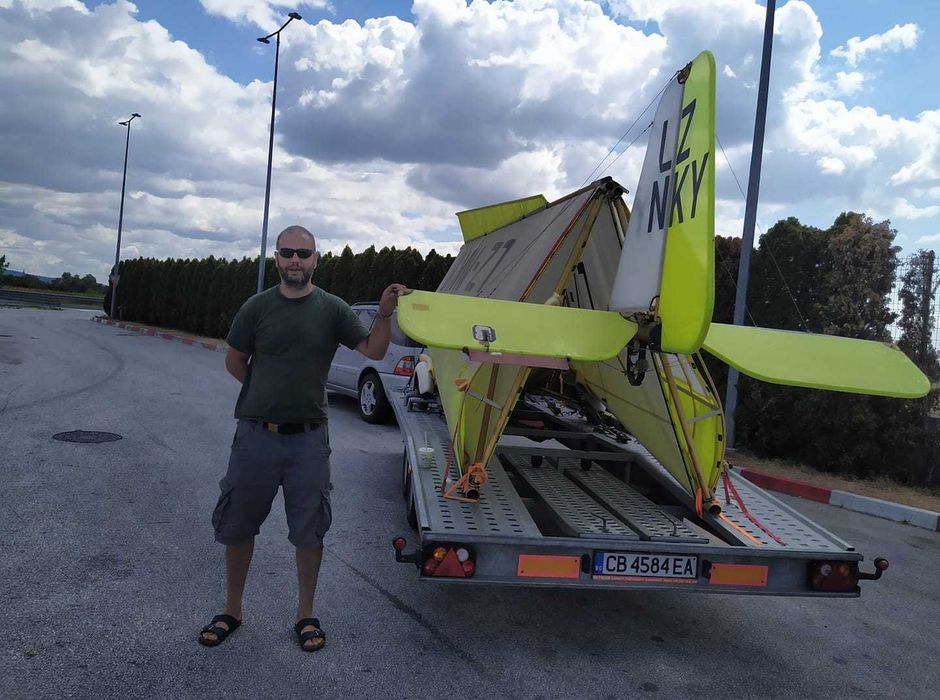 Ултралек самолет Тукано Ферари Ferrari tucano