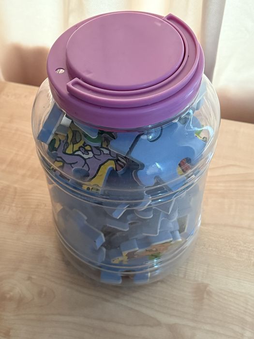 Рядък пъзел за деца с животни