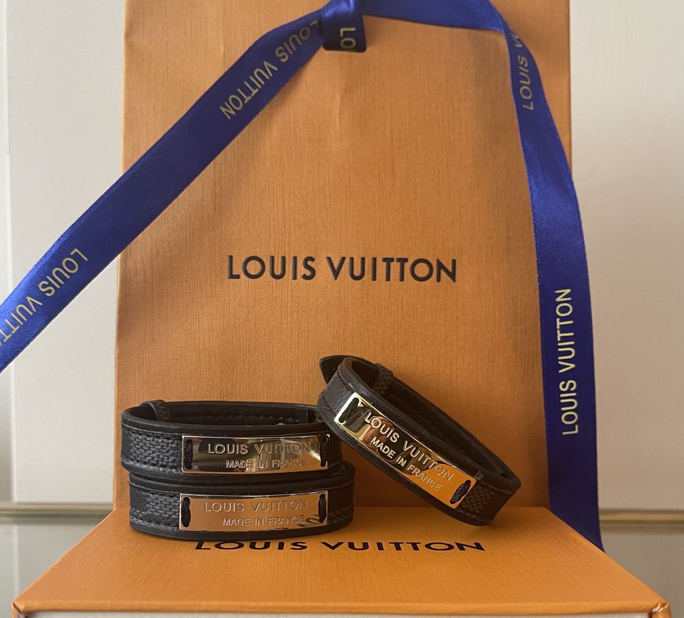 Кожени гривни Louis Vuitton