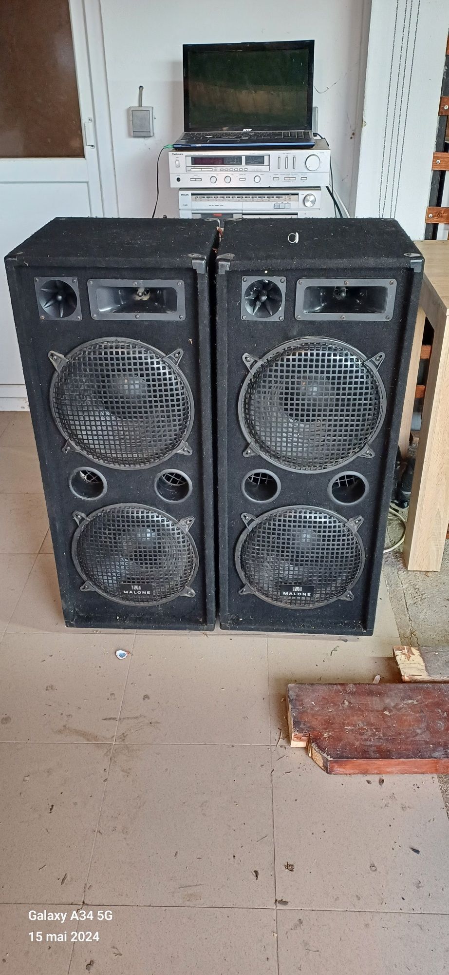 Boxe Malone 500w RMS.