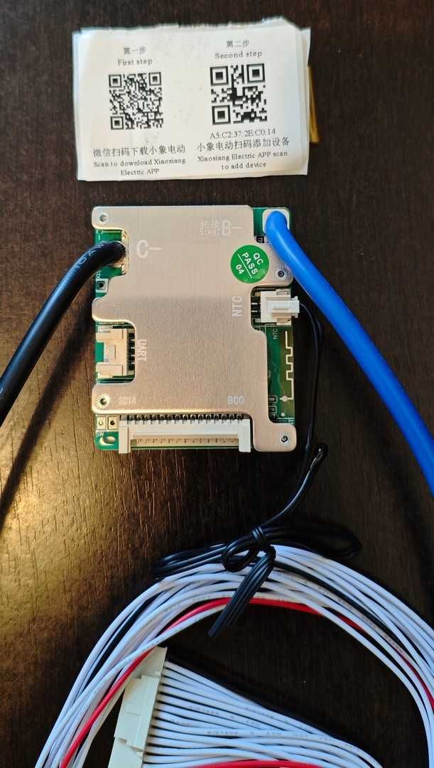 Smart BMS 7s 8s 9s 10s 11s 12s 13s 14S 15S 16S 17S + Bluetooth inclus