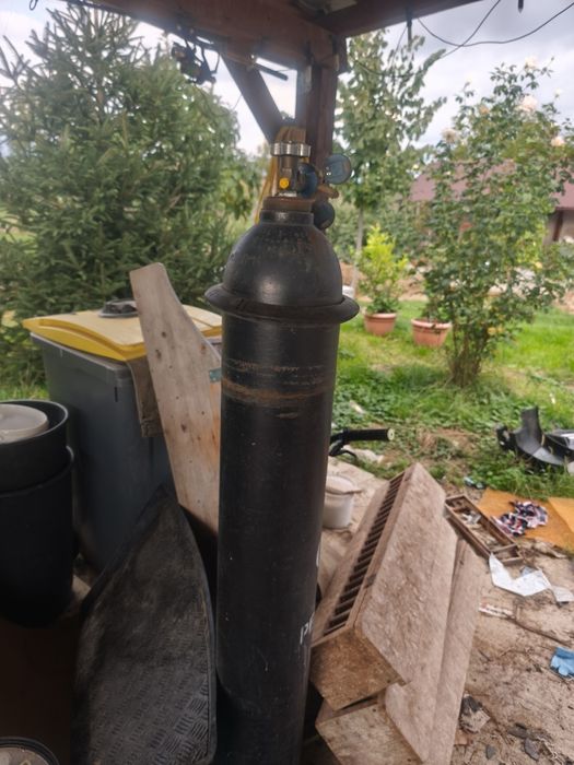 Tub argon CO2 mare