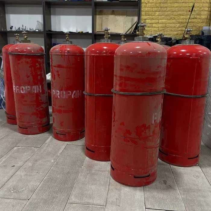 Баллоны газовые (пропан 27 , 50 литров) под сертификацию арзон
